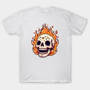 Fire skull T-Shirt